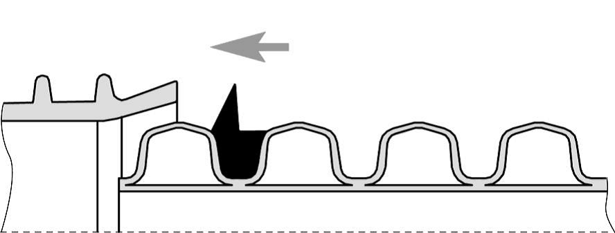 Соединение полипропиленовой гофрированной трубы