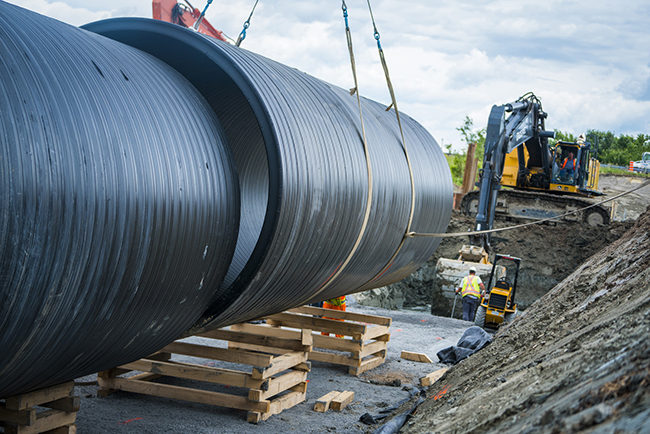 Cпиральновитые гофрированные трубы