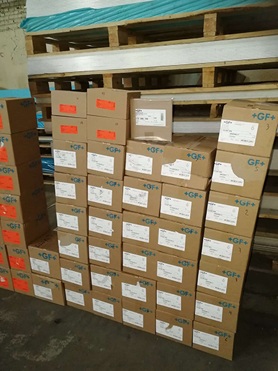 Запорная арматура PVDF