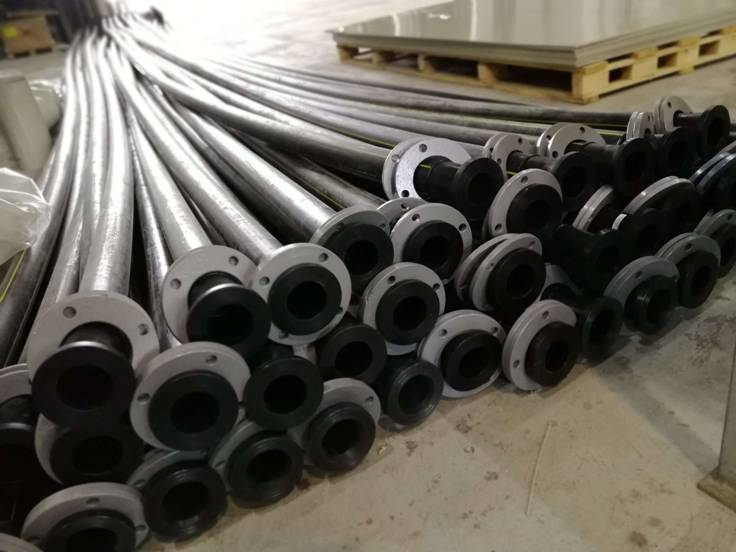 Трубы ПНД офланцованные