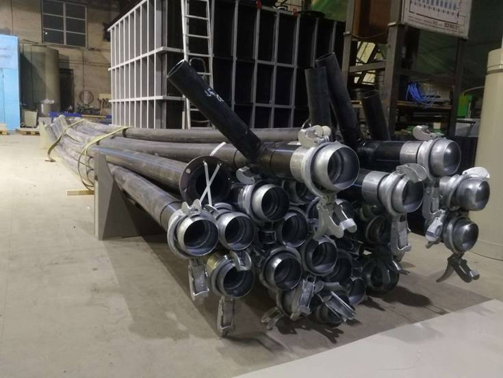 Быстроразъемные трубы для дождевальных машин