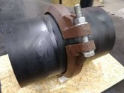 БРС соединение для полиэтиленового трубопровода подачи воды дождевальных машин